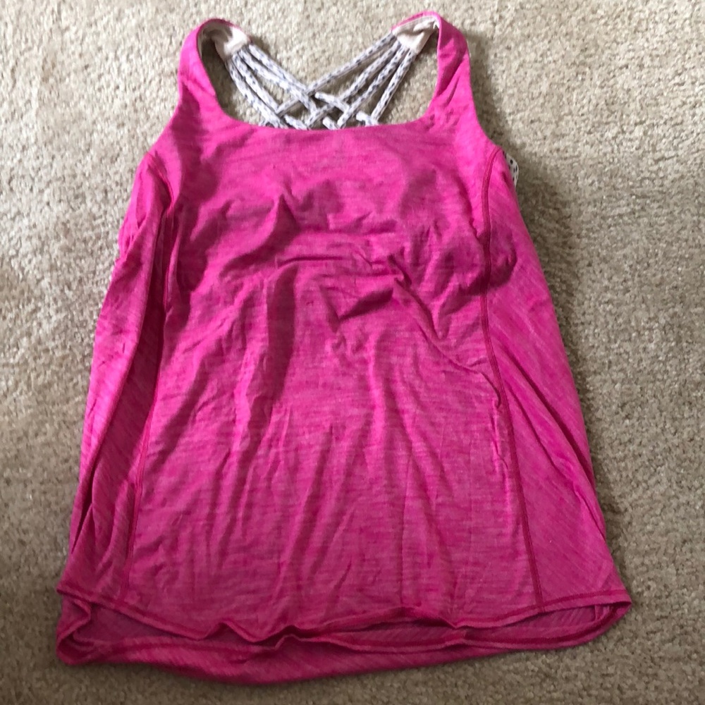 Lululemon Through the movement top Size 8